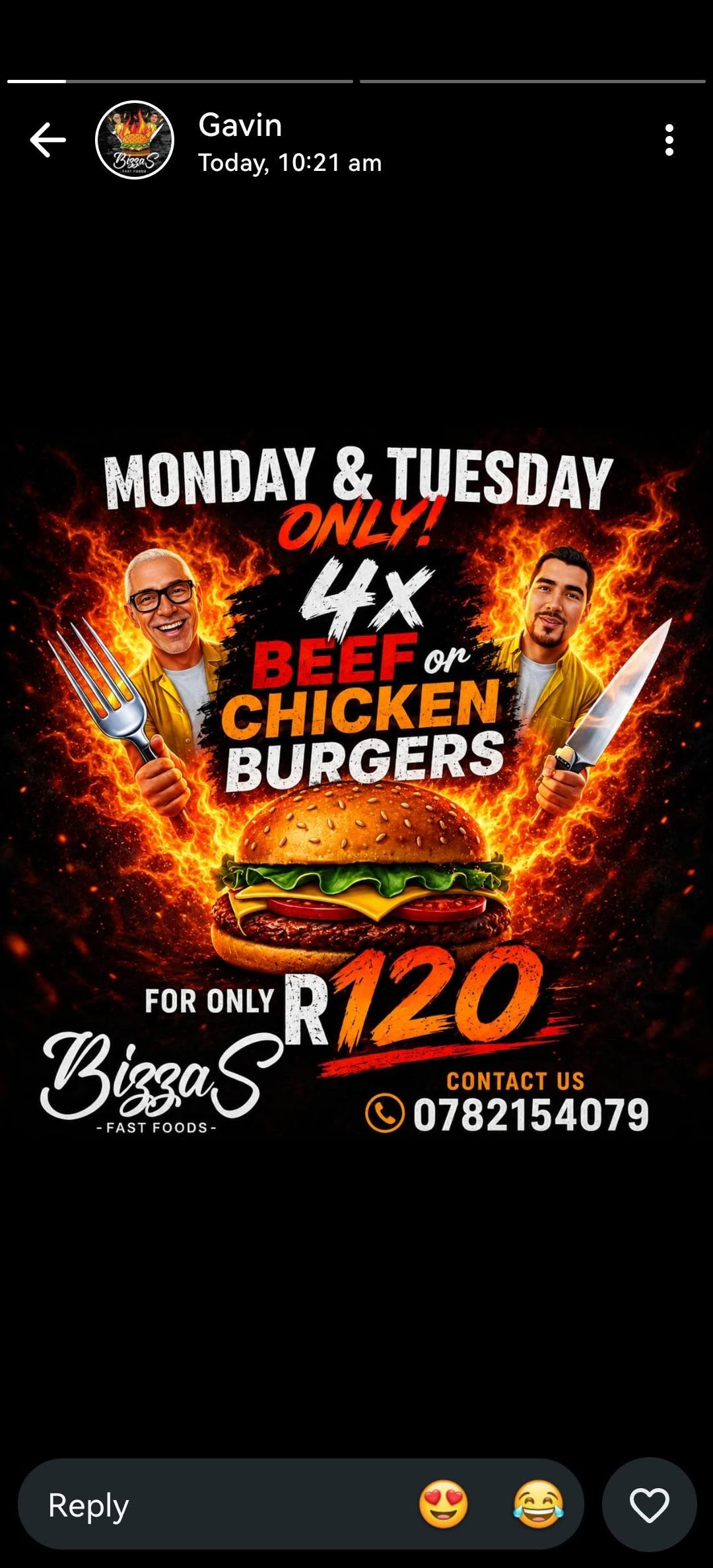 Bizza’s Fast Foods Klerksdorp - Take-Aways & Fast Food in Klerksdorp