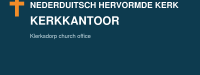 Nederduitsch Hervormde Kerk Klerksdorp Kerkkantoor - Church & Worship in Klerksdorp