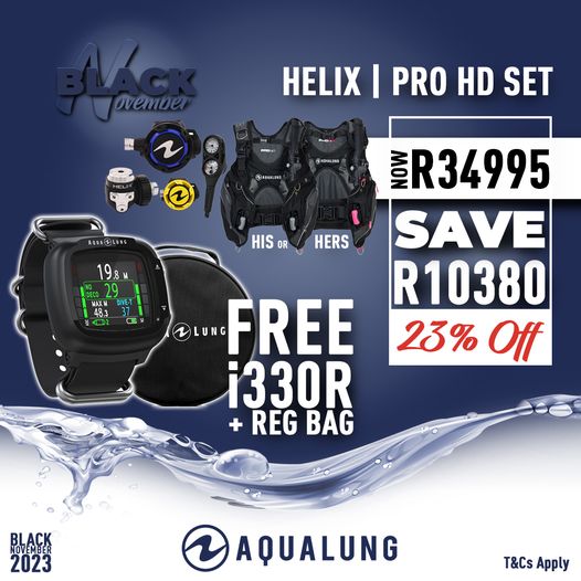 Aqualung Helix & Pro HD Set