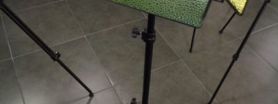 A professional photography studio with cameras and softboxes