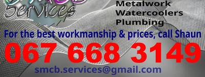 SMCB Services - air-conditioning, carpentry, metalwork, watercoolers and plumbing in Klerksdorp